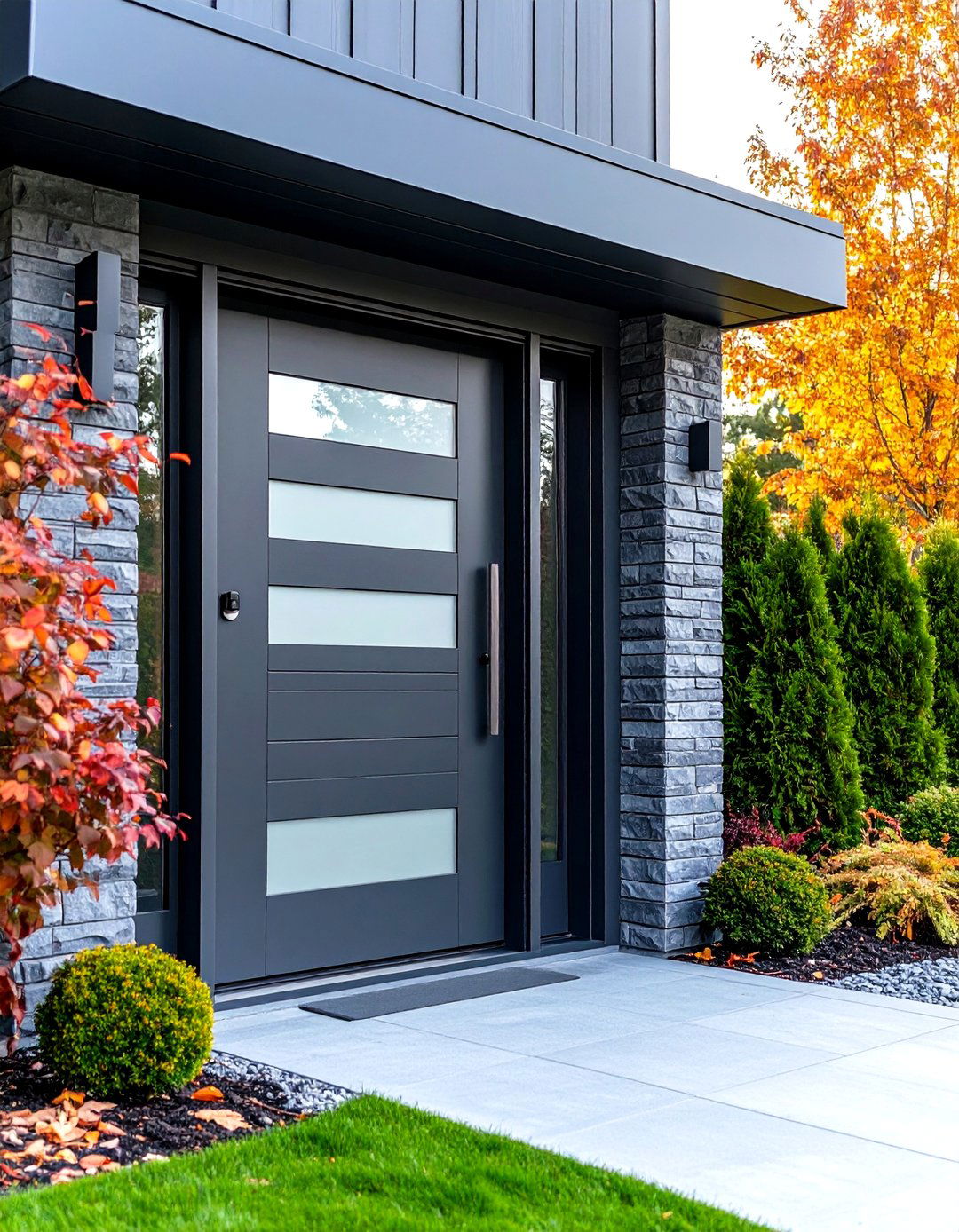 Metal Door Trim Accents - 24 Exterior Door Trim Ideas