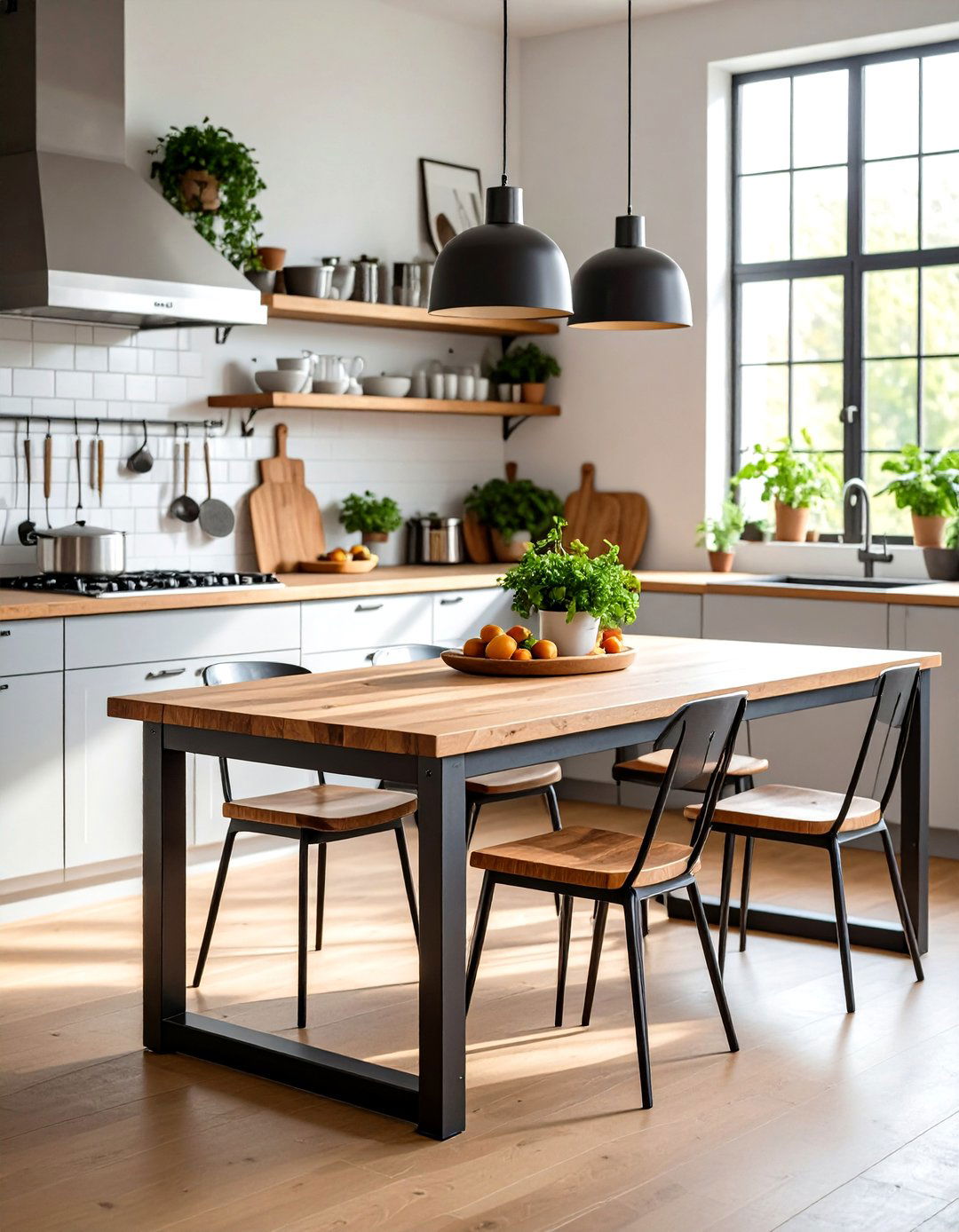 Metal Frame Kitchen Tables - 24 Small Kitchen Table Ideas