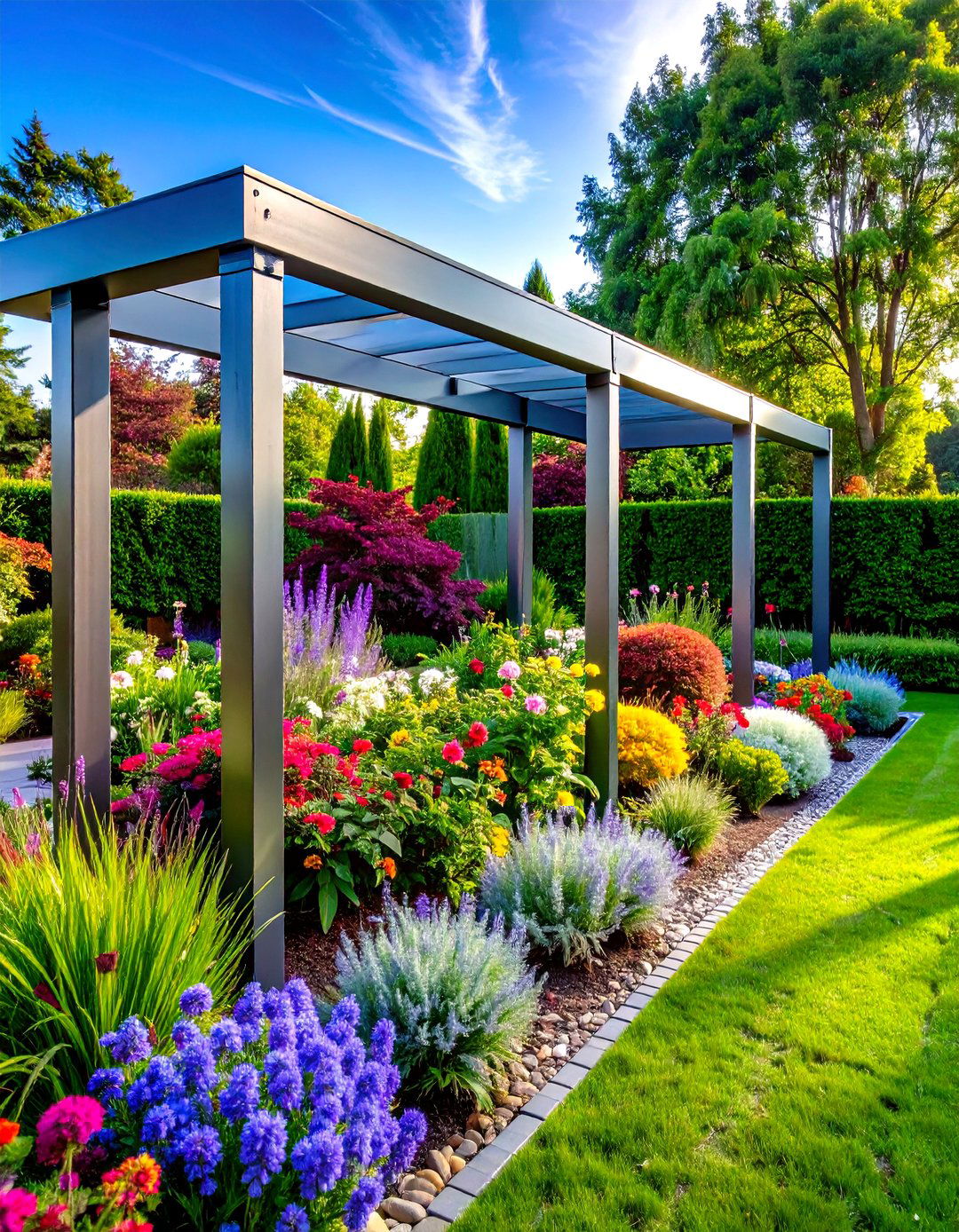 Metal Framework Construction - 24 Tomato Trellis Ideas