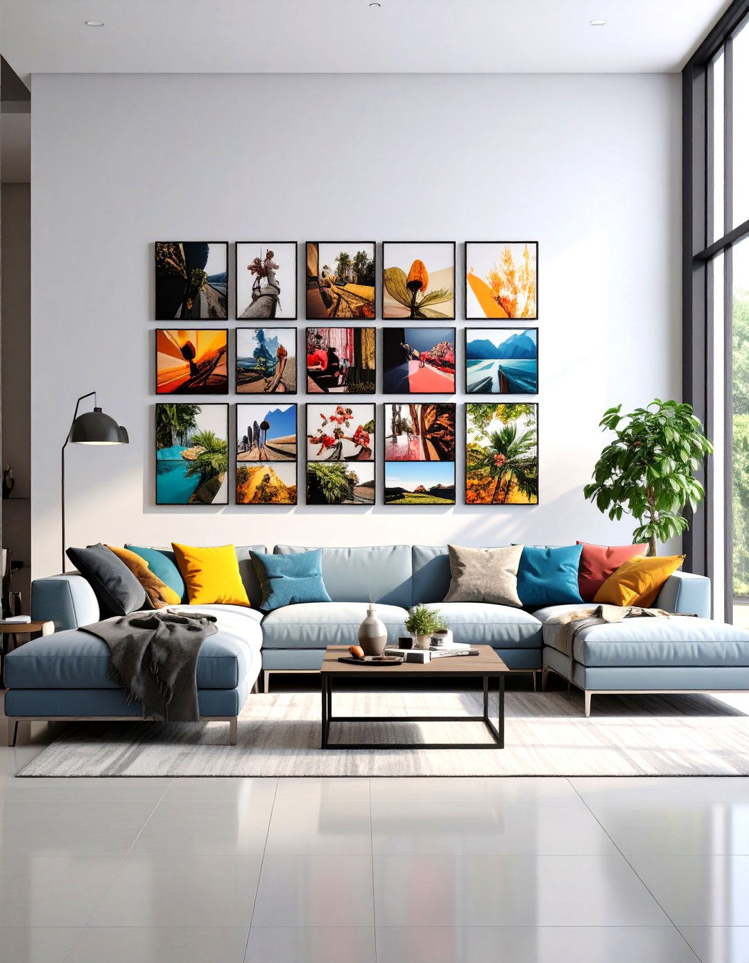 Metal Print Modern Gallery - 24 Family Picture Wall Ideas