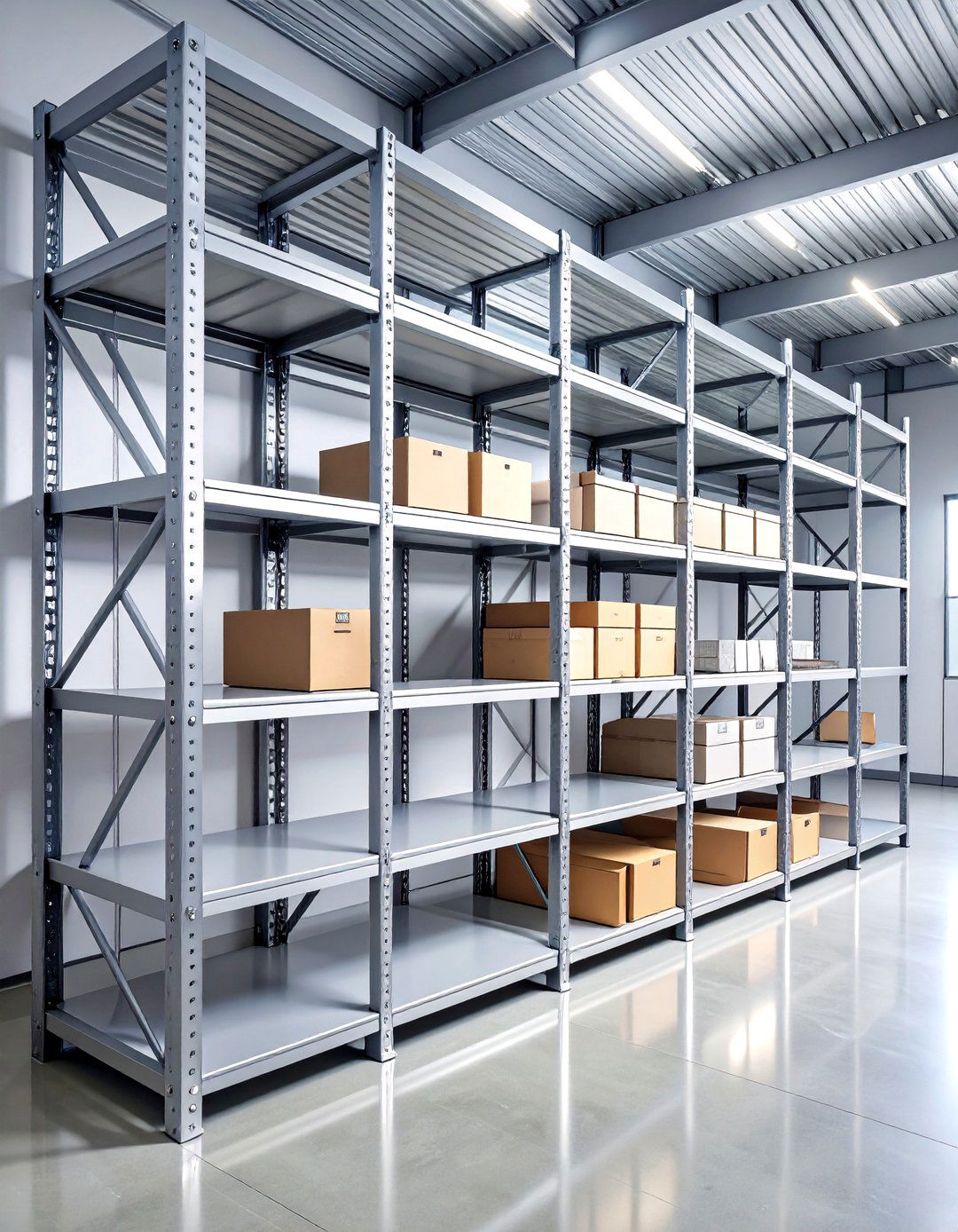 Metal Shelving Storage Solutions - 24 Industrial Decor Ideas