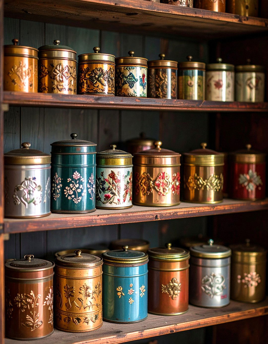 Metal Tin Collection System - 24 Seed Storage Ideas