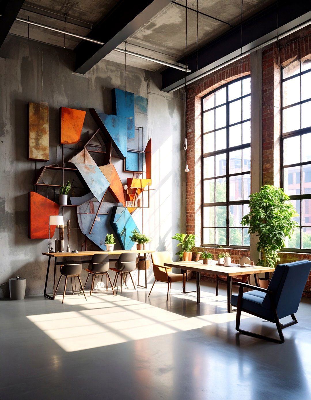 Metal Wall Sculptures - 24 Large Wall Decor Ideas