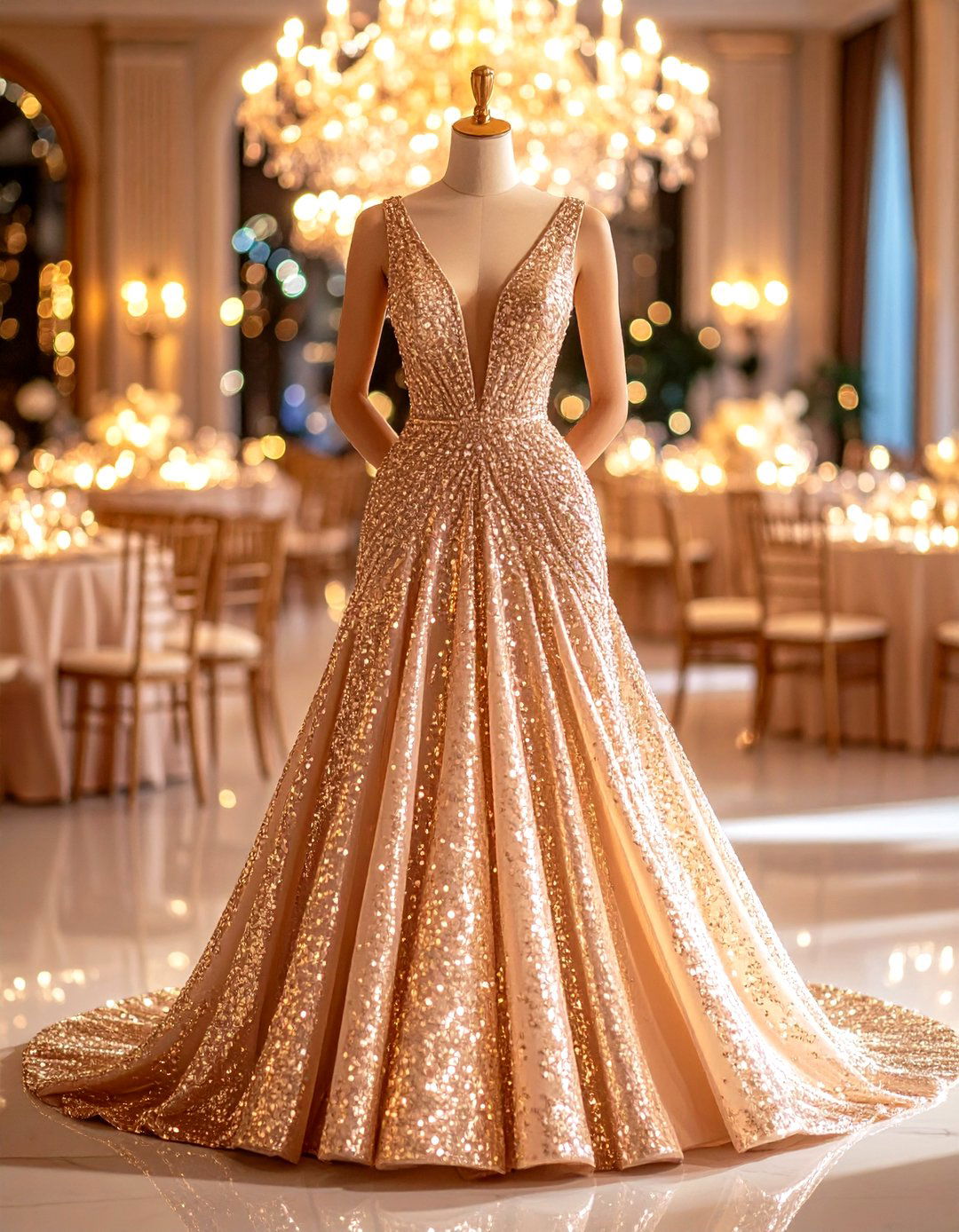Metallic Evening Glamour - 24 Guest Wedding Outfit Ideas