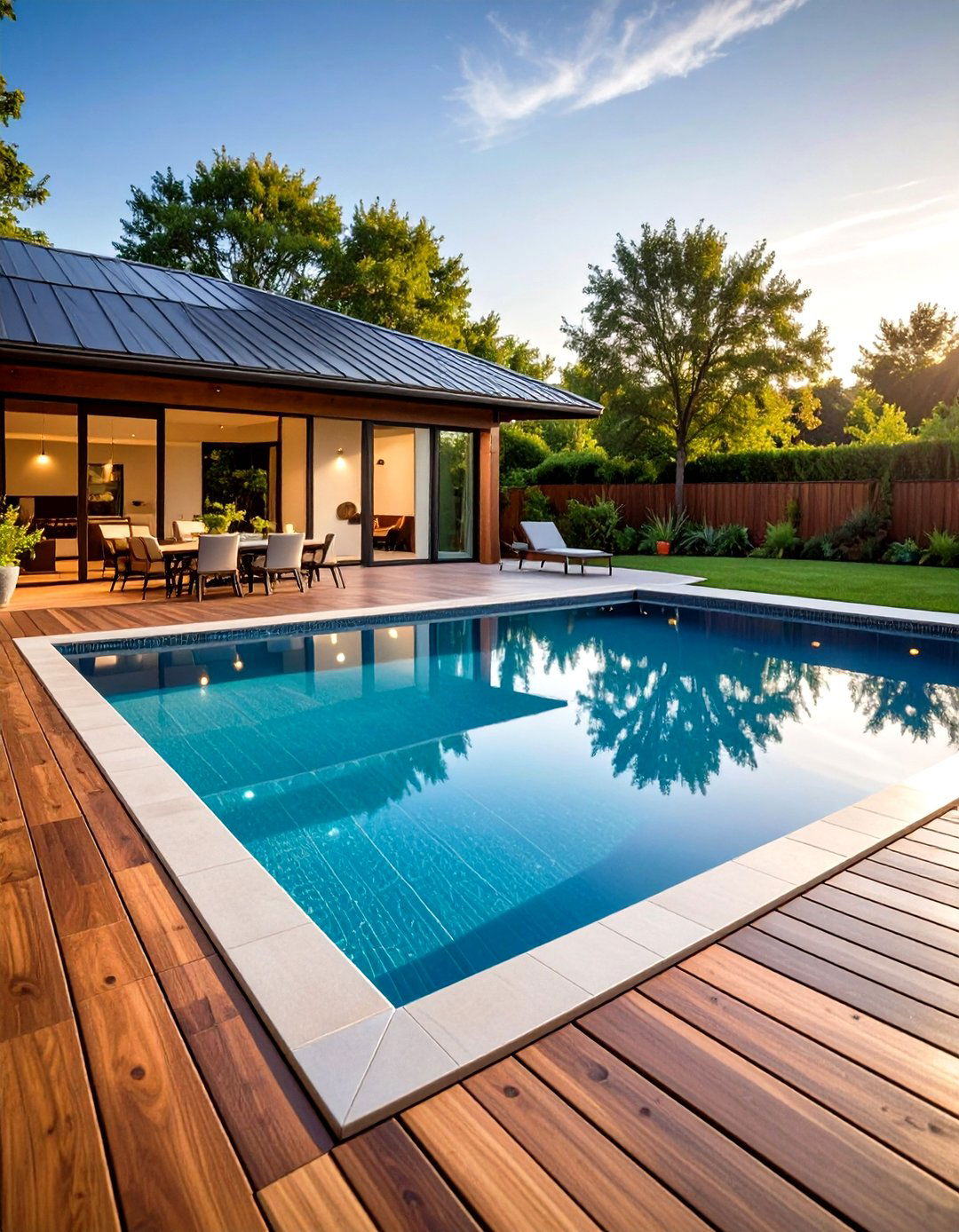 Metallic Finish Pool Tiles - 24 Pool Tile Ideas
