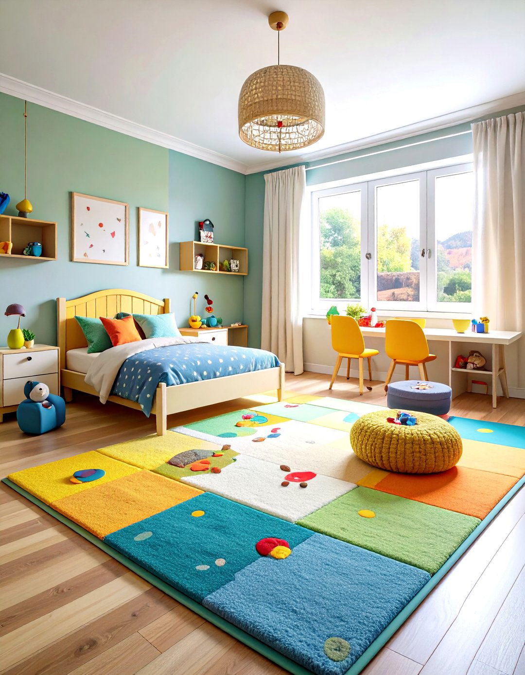 Mickey Mouse Floor and Rug Design - 24 Mickey Mouse Room Decor Ideas