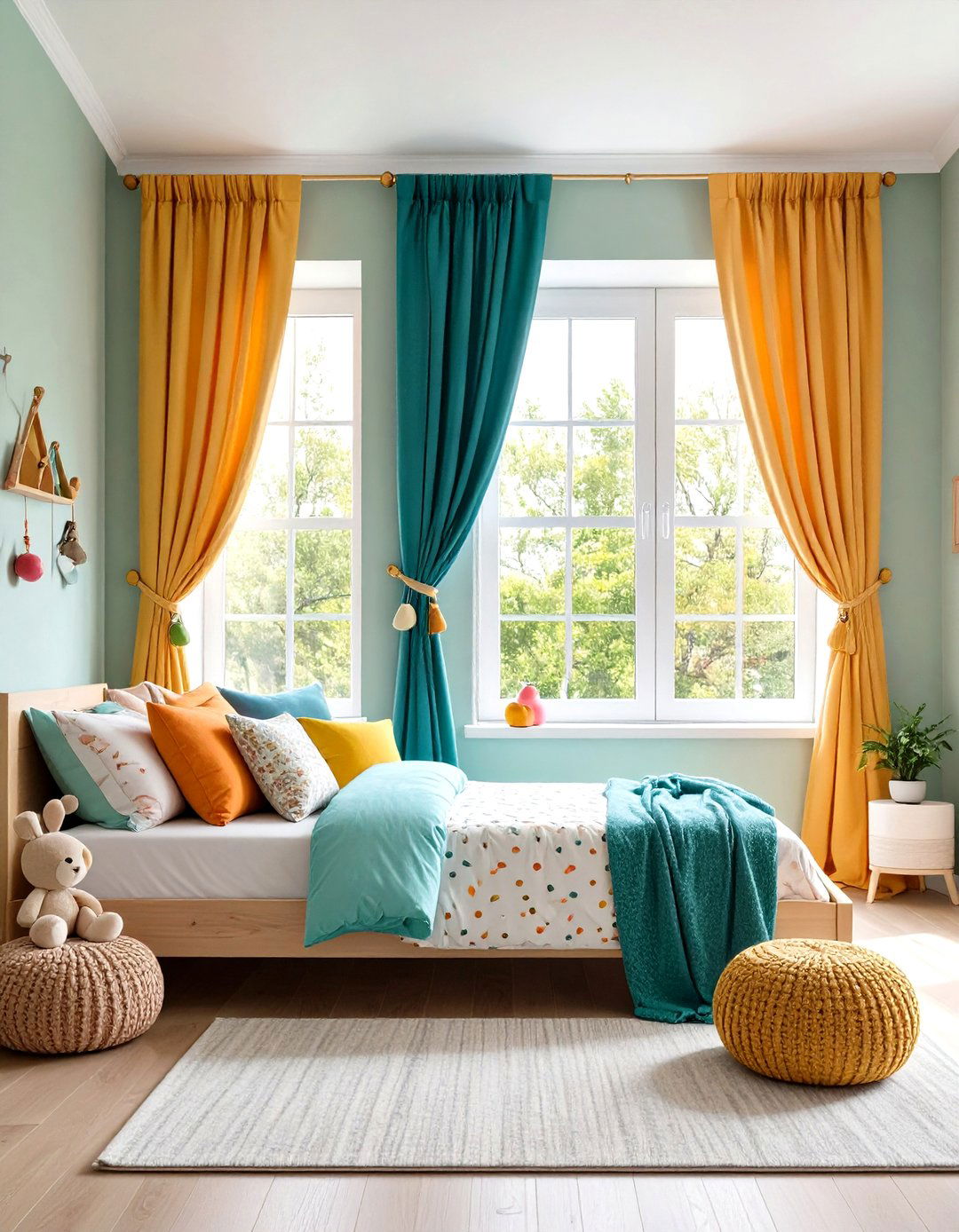 Mickey Mouse Window Treatment Design - 24 Mickey Mouse Room Decor Ideas