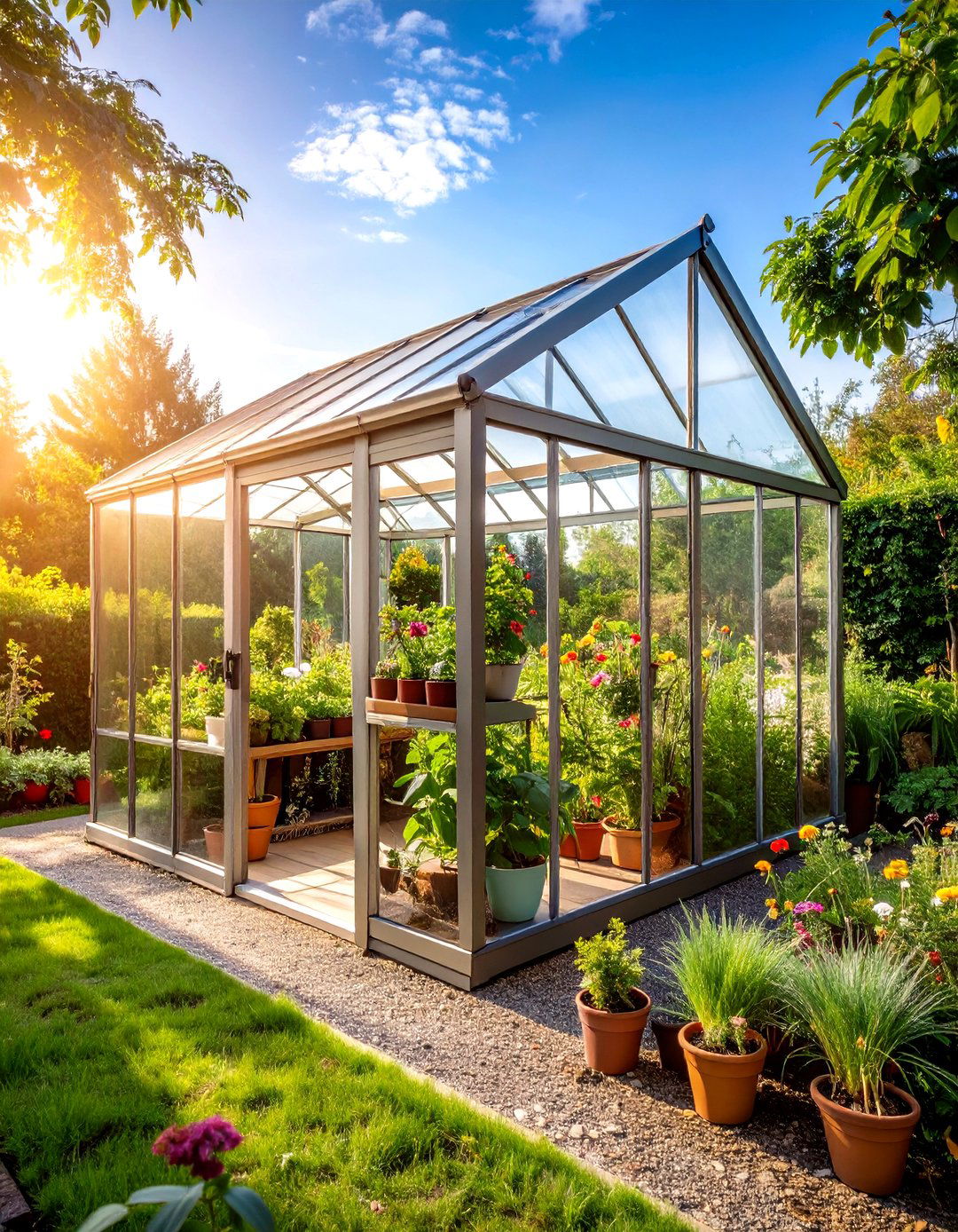 Micro Climate Greenhouse Effect - 24 Patio Small Garden Ideas