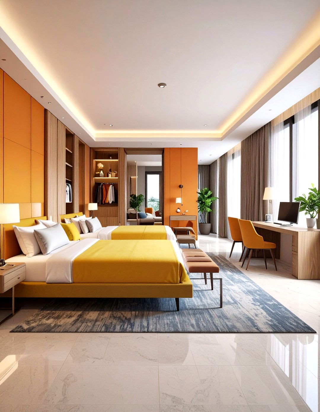 Micro Luxury Compact Innovations - 24 Hotel Room Design Ideas