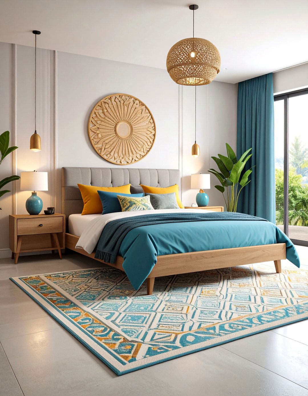 Micro Topping Concrete Bedroom Overlays - 24 Concrete Floor Bedroom Ideas