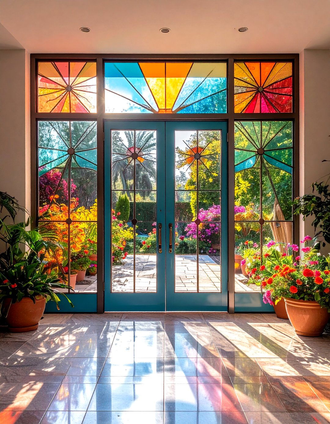 Mid Century Modern Atomic Age Glass - 24 Glass Front Doors Ideas