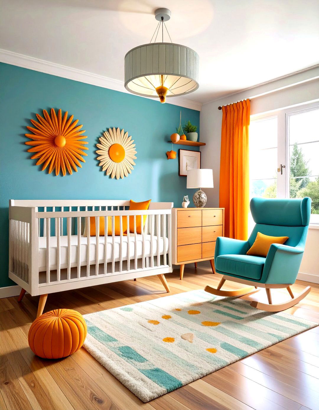 Mid Century Modern Baby Room - 24 Vintage Nursery Ideas