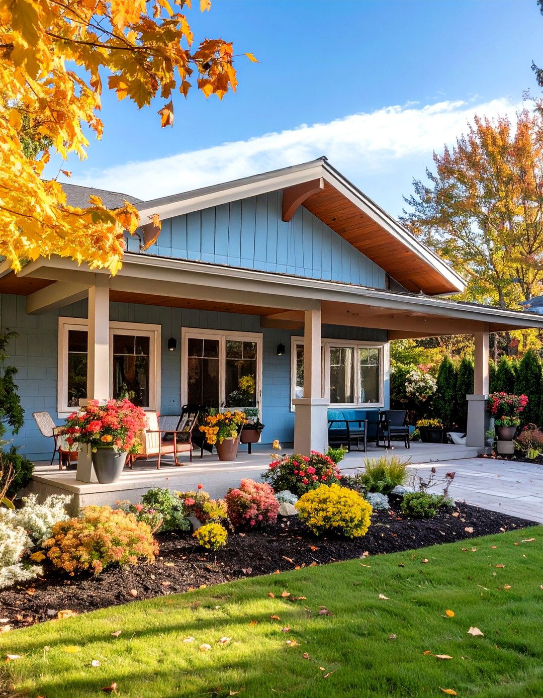 Mid Century Modern Car Porch Design - 24 Car Porch Design Ideas