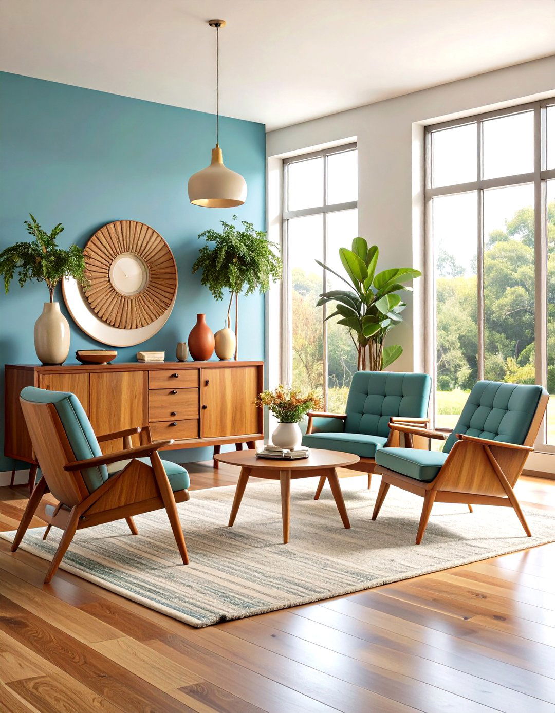 Mid Century Modern Classic - 24 Morning Room Ideas