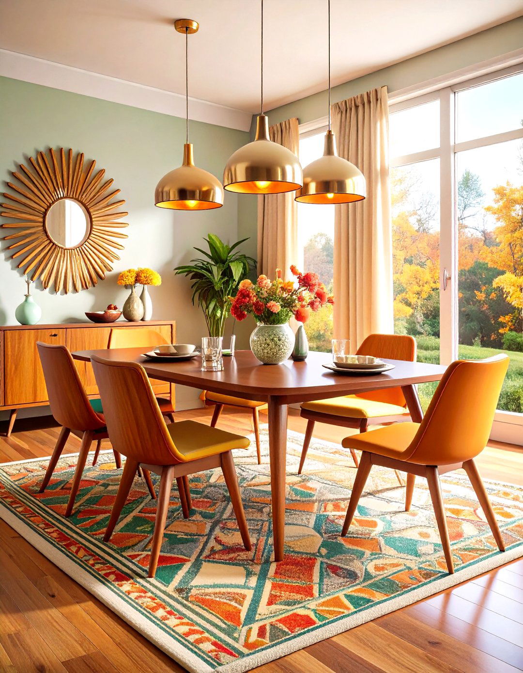 Mid Century Modern Dining Room - 24 Dining Room Ideas