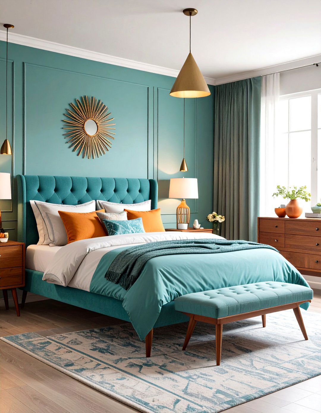 Mid Century Modern Icon Bedroom - 24 Dreamy Bedroom Design Ideas