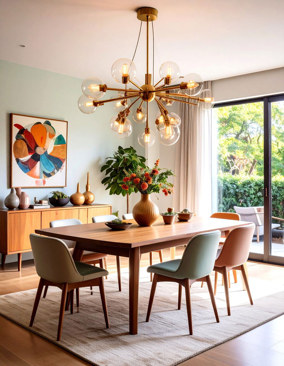 Mid Century Modern Icons - 24 Dining Room Lighting Ideas