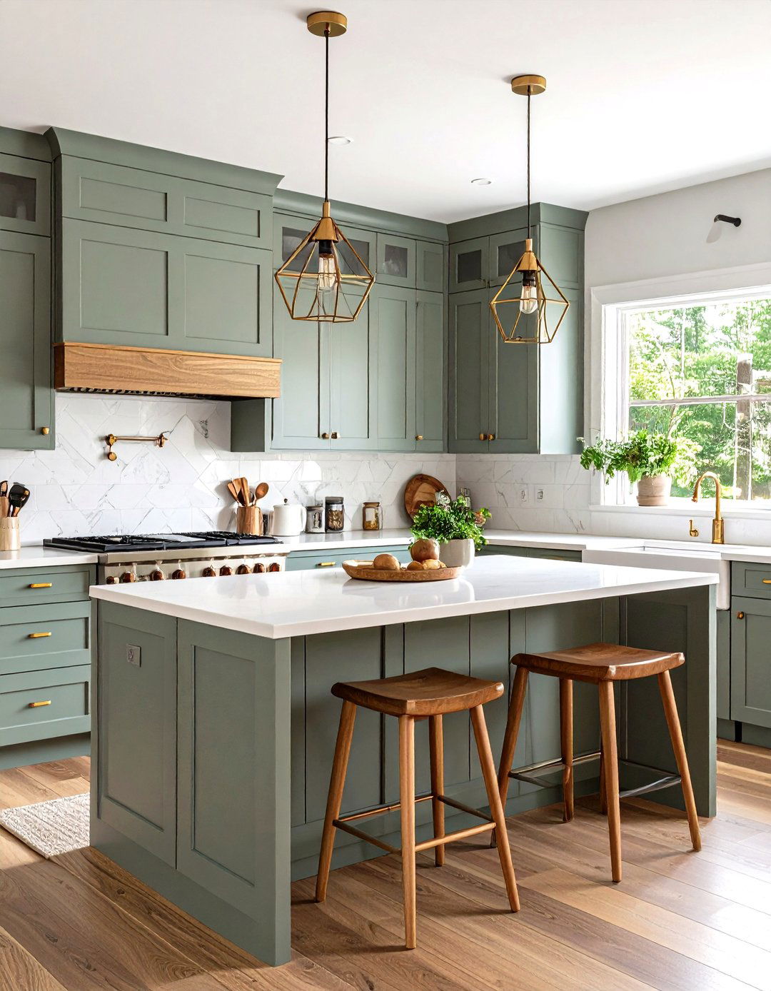 Mid Century Modern Kitchen Design - 24 Grey and White Kitchen Designs