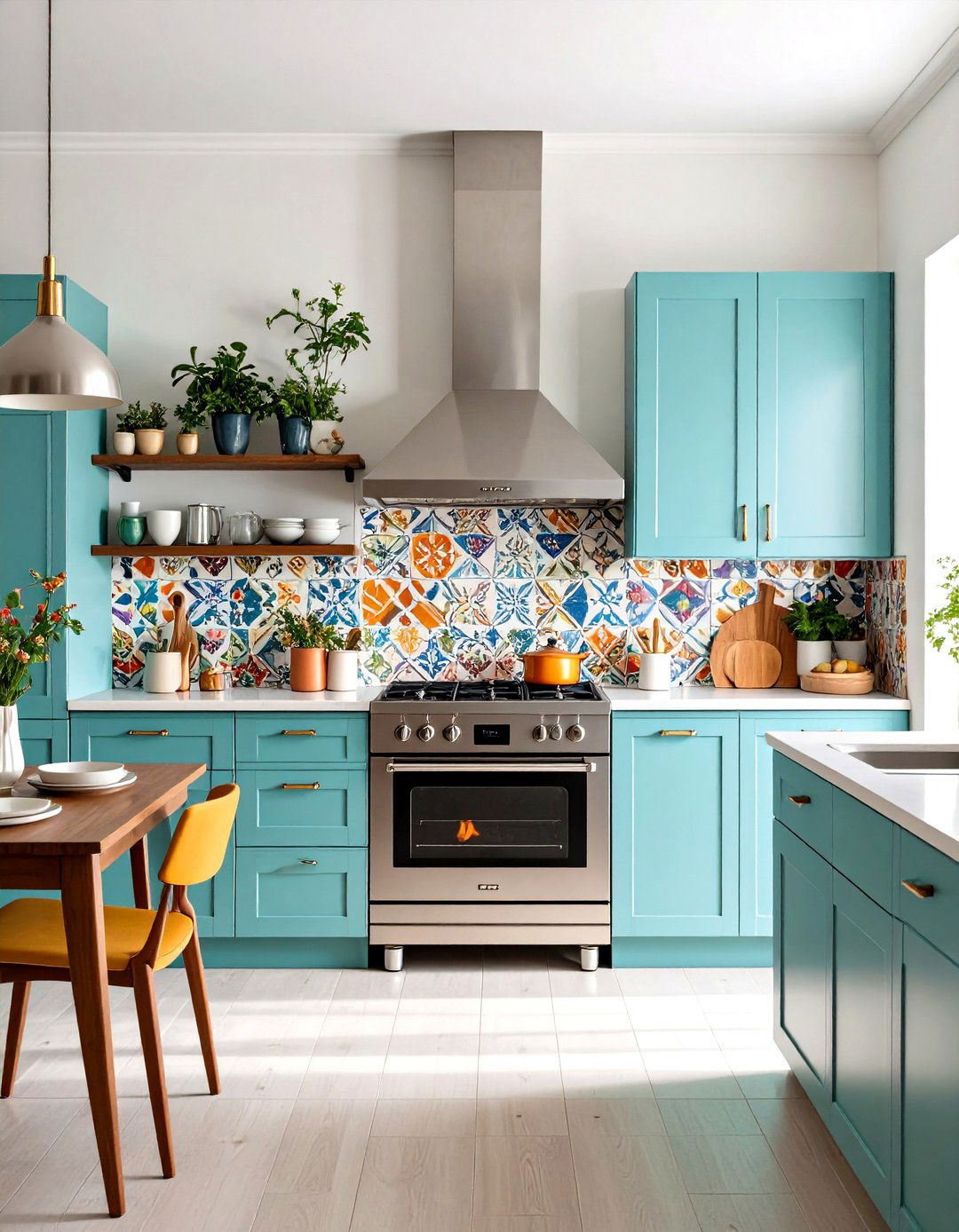Mid Century Modern Kitchen Fireplace - 24 Kitchens With Fireplaces