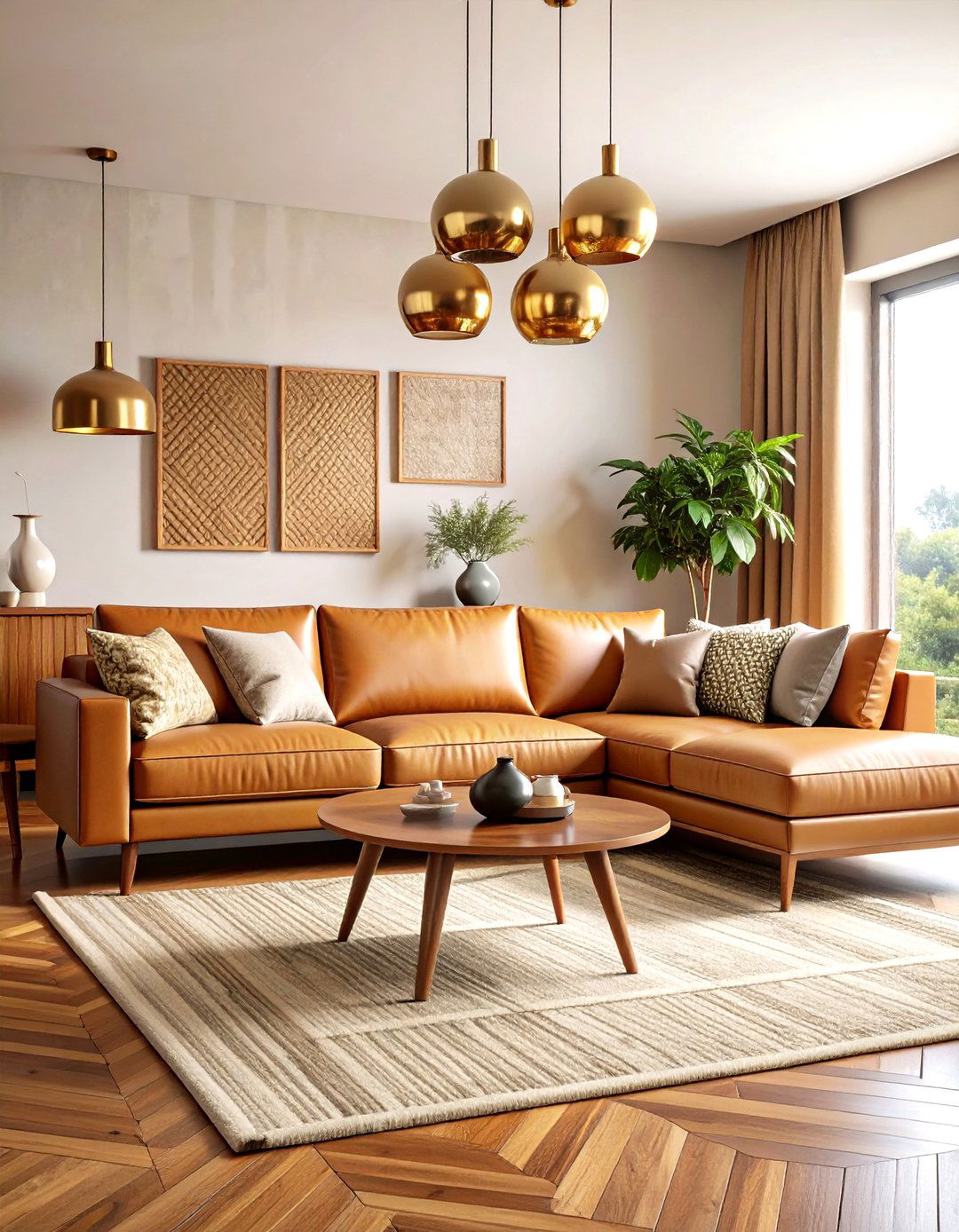 Mid Century Modern Masculine Living Room - 24 Men's Living Room Ideas