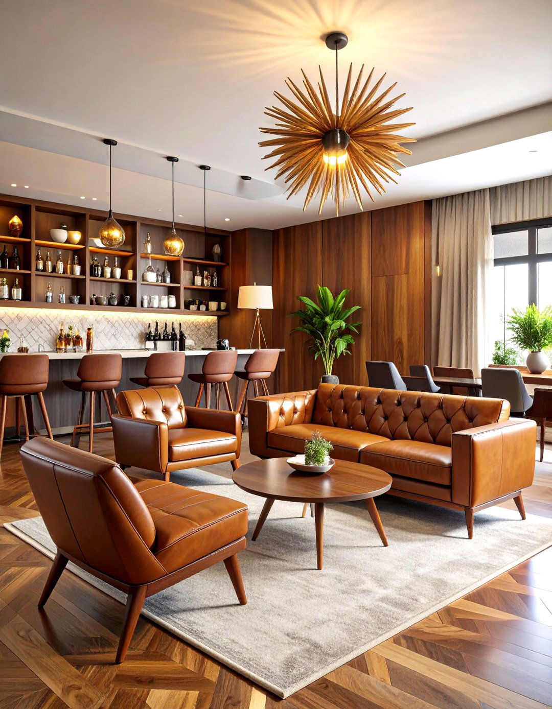Mid Century Modern Mens Lounge - 24 Mens Living Room Ideas