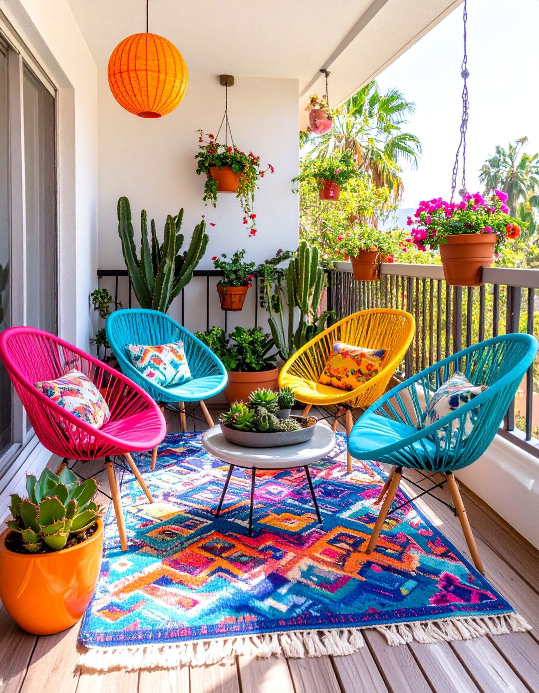 Mid Century Modern Palm Springs - 24 Balcony Ideas