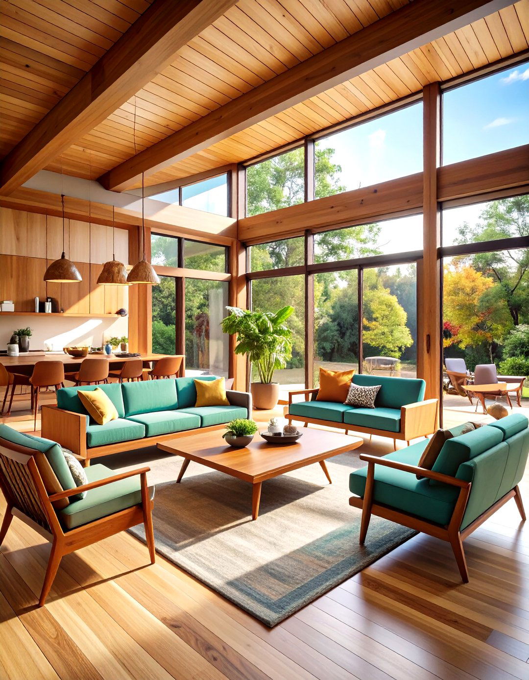 Mid Century Modern Revival - 24 Guest House Ideas