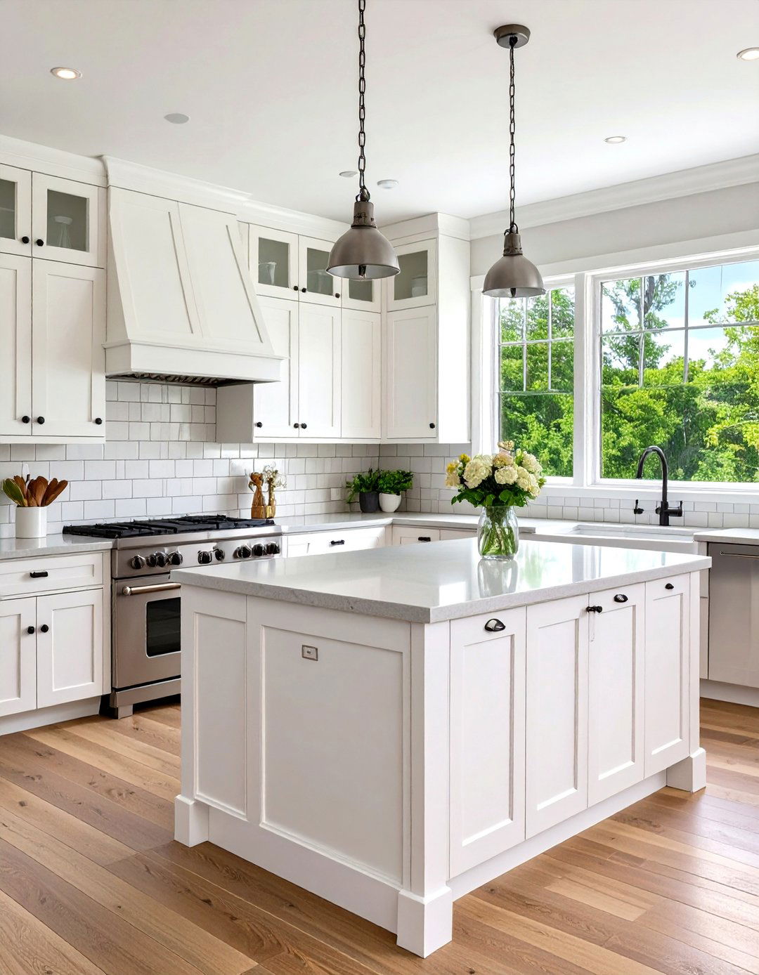 Mid Century Modern Revival - 24 Kitchen With Stainless Steel Appliances