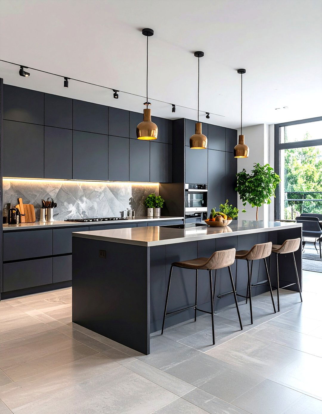 Milanese Urban Kitchen with Sleek Contemporary Design - 24 Italian Kitchen Design Ideas