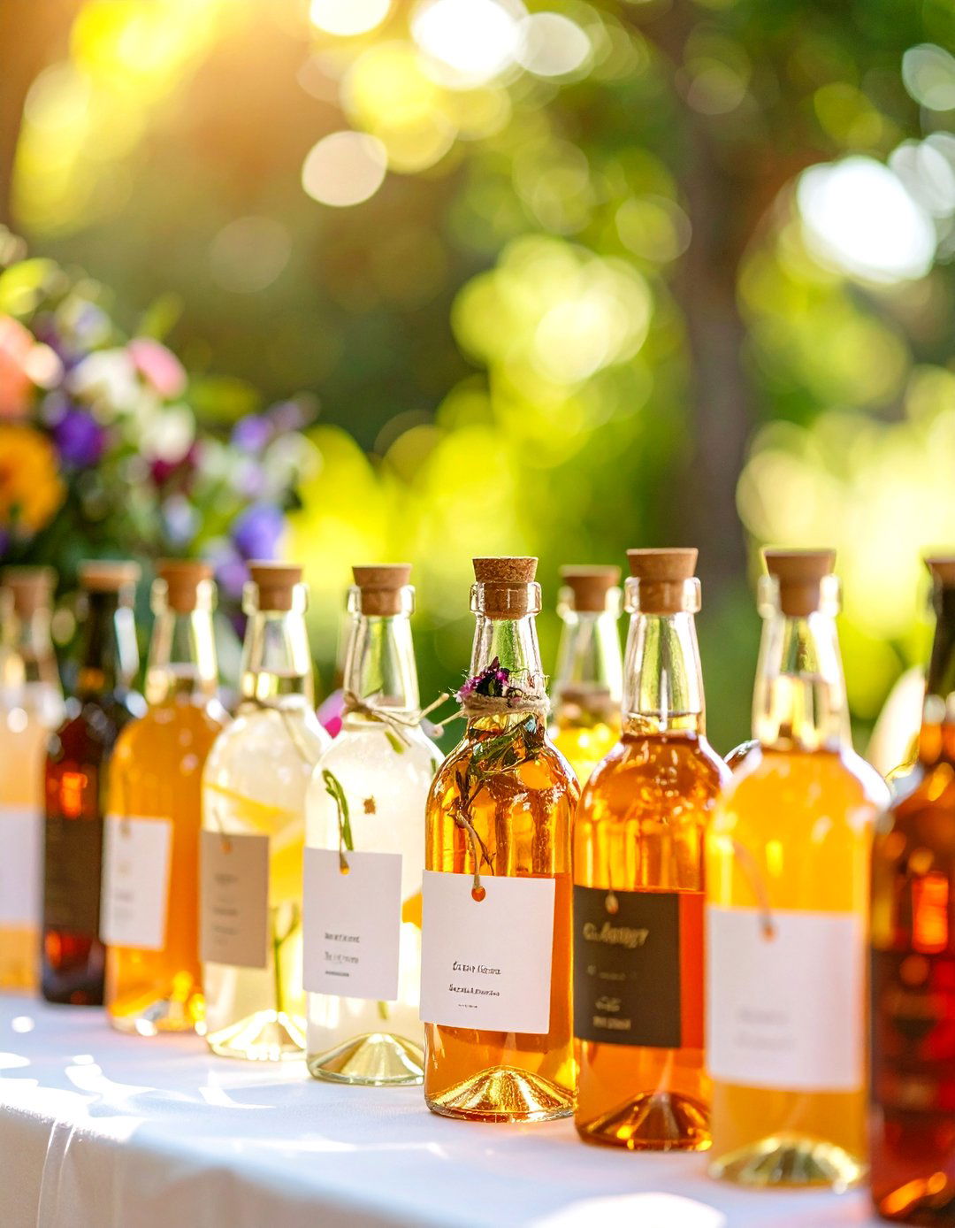 Mini Bottle Wedding Favors with Signature Cocktails - 24 Wedding Favors Ideas