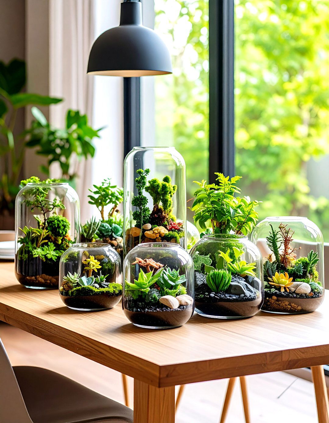 Mini Ecosystem Displays - 24 Centerpiece Ideas