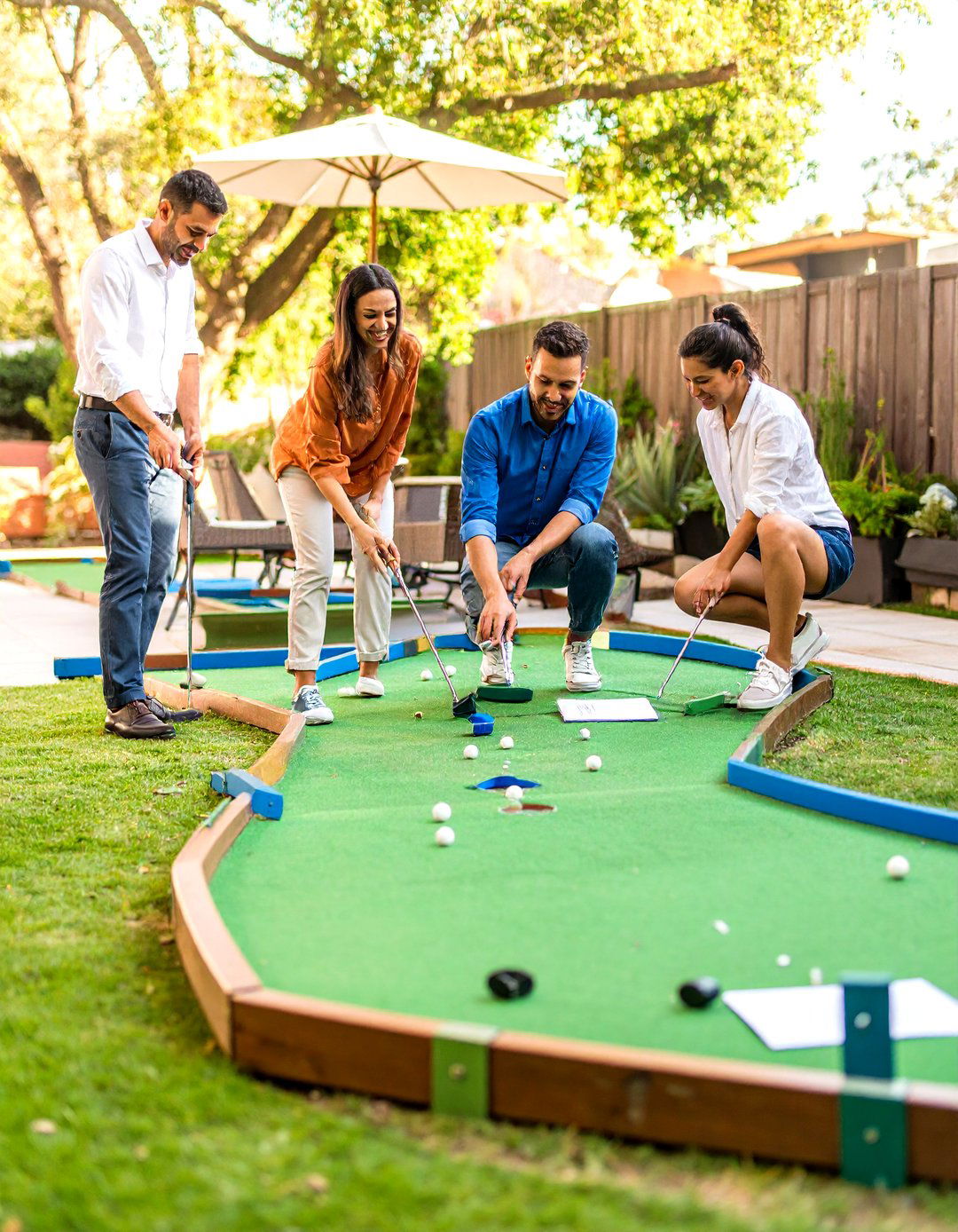 Mini Golf Course Kit - 24 Family Gift Ideas