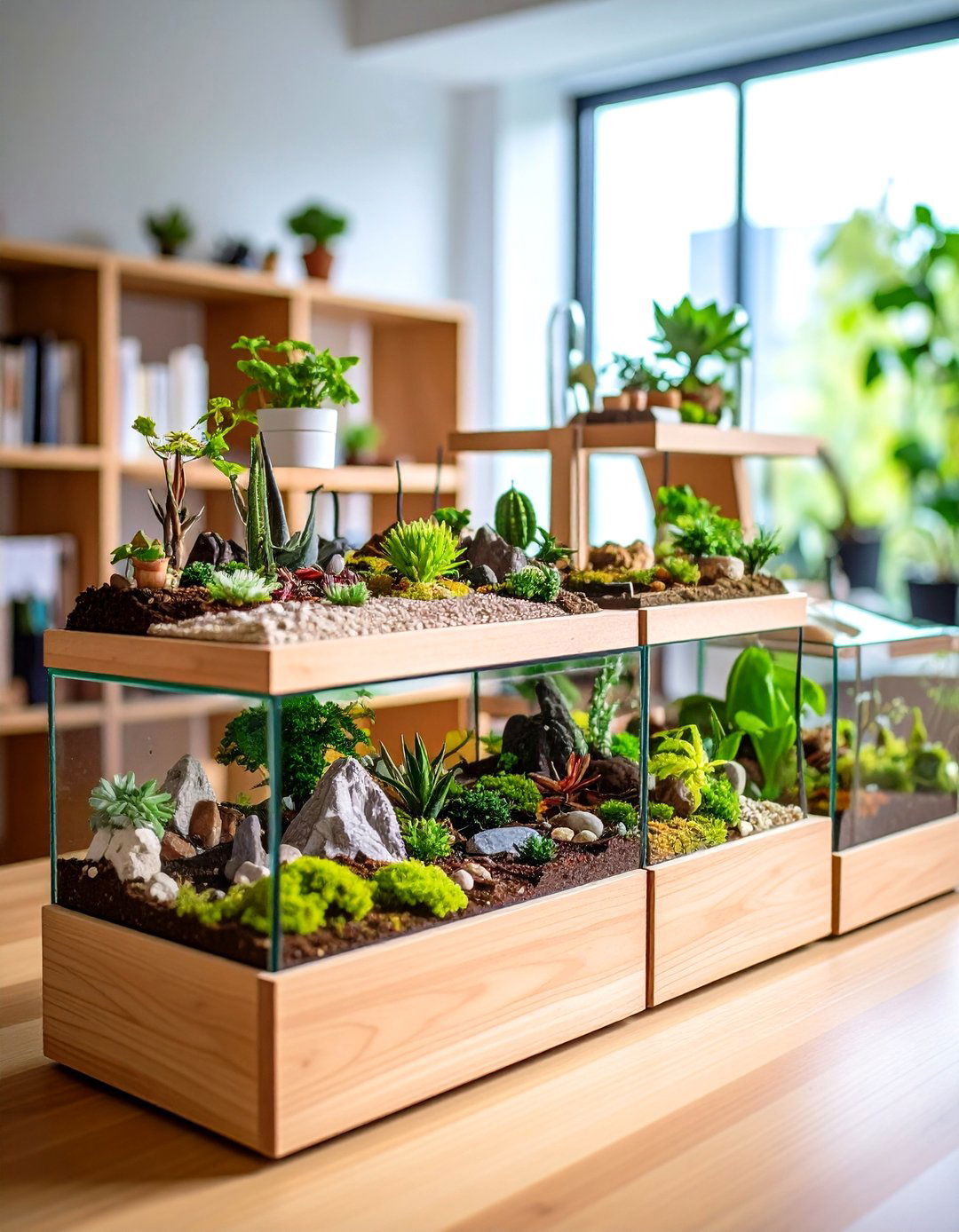 Miniature Ecosystem Collection - 24 Indoor Greenhouse Ideas