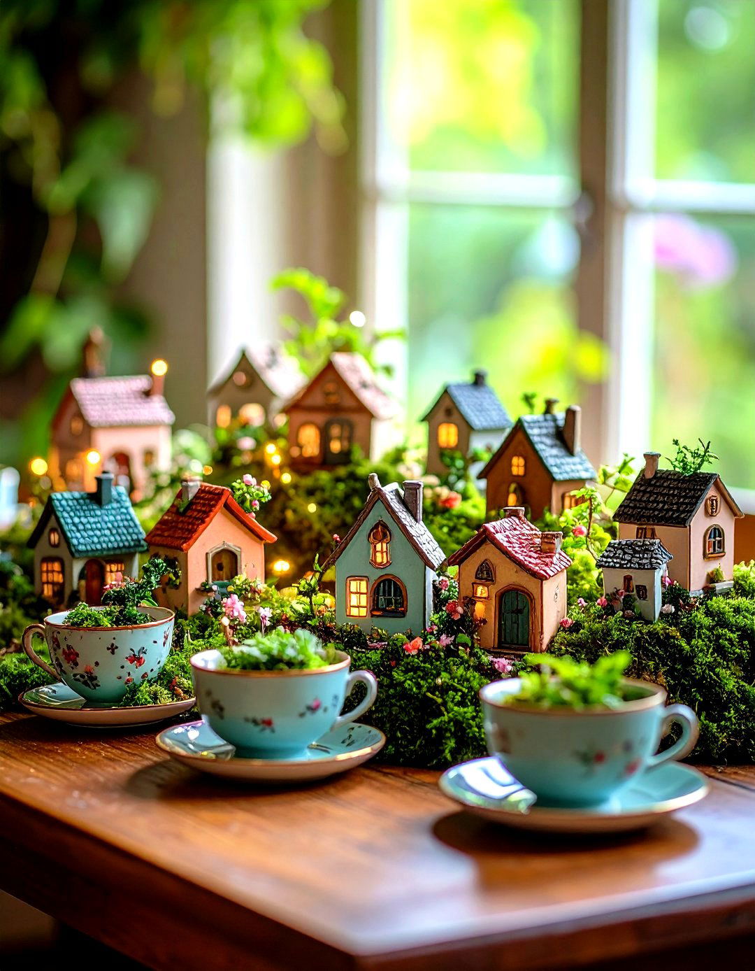 Miniature Garden Scenes - 24 Centerpiece Ideas