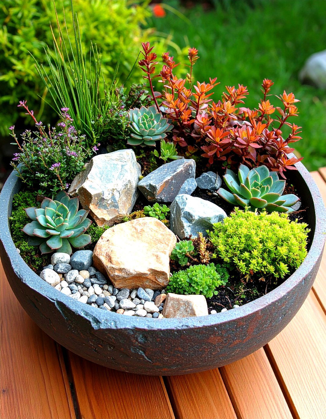 Miniature Rock Garden - 24 Terrarium Ideas