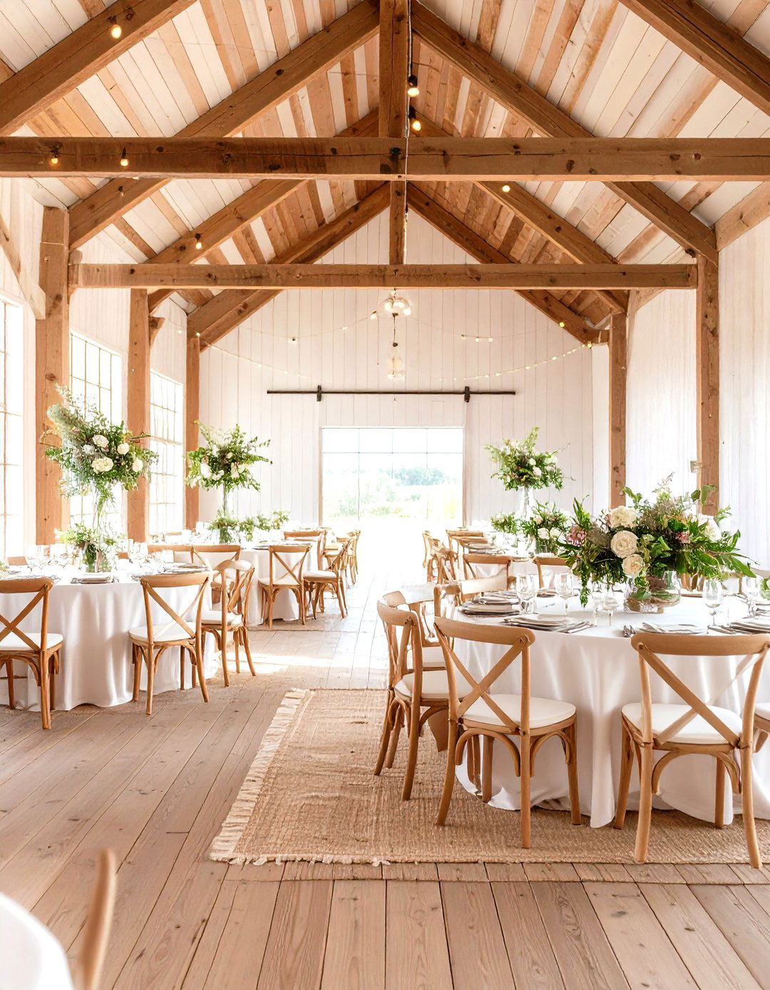 Minimalist Barn Wedding with Simple Elegance - 24 Barn Wedding Ideas