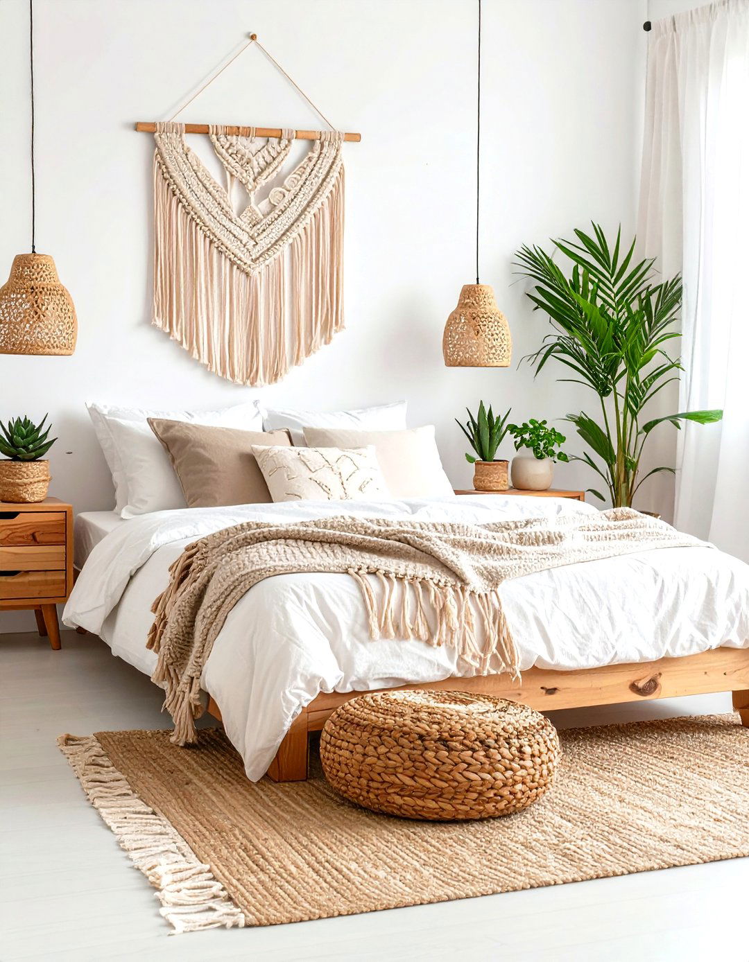 Minimalist Boho Bedroom - 24 Boho Room Ideas
