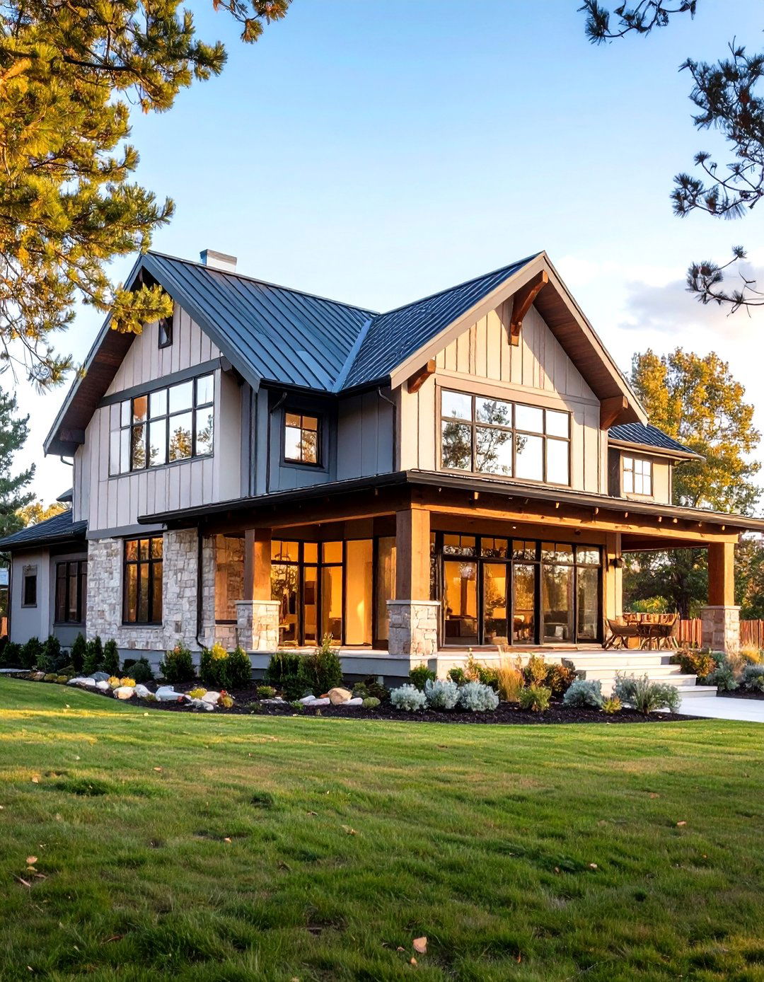 Minimalist Contemporary Ranch Design - 24 Ideas for Ranch-Style Home Exteriors