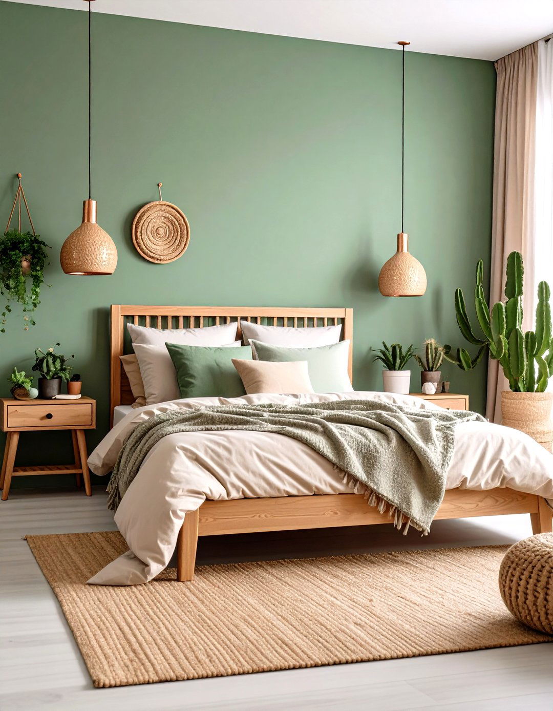 Minimalist Desert Sage Sanctuary - 24 Girls Boho Bedroom Ideas