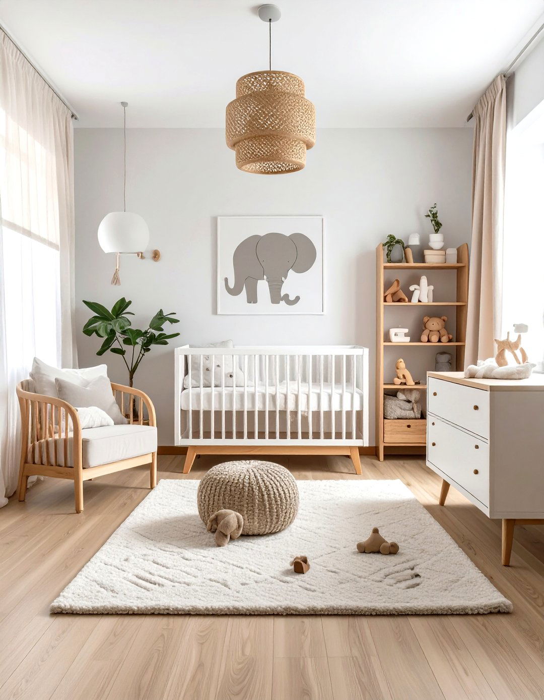 Minimalist Elephant Nursery Theme - 24 Elephant Nursery Ideas