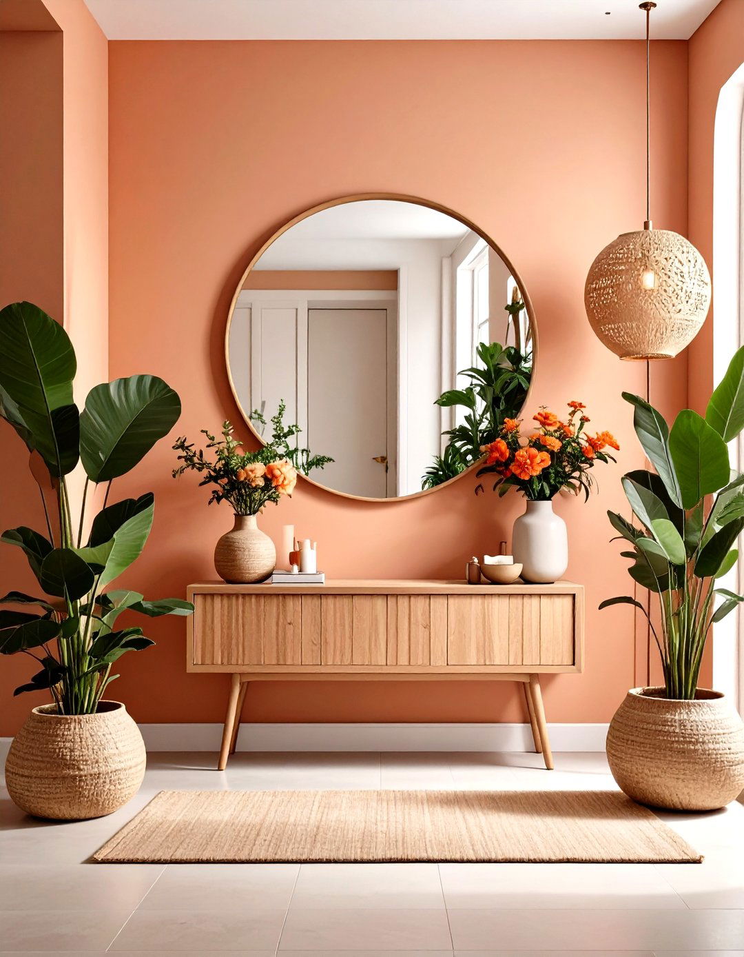 Minimalist Frameless Design - 24 Entryway Mirror Ideas
