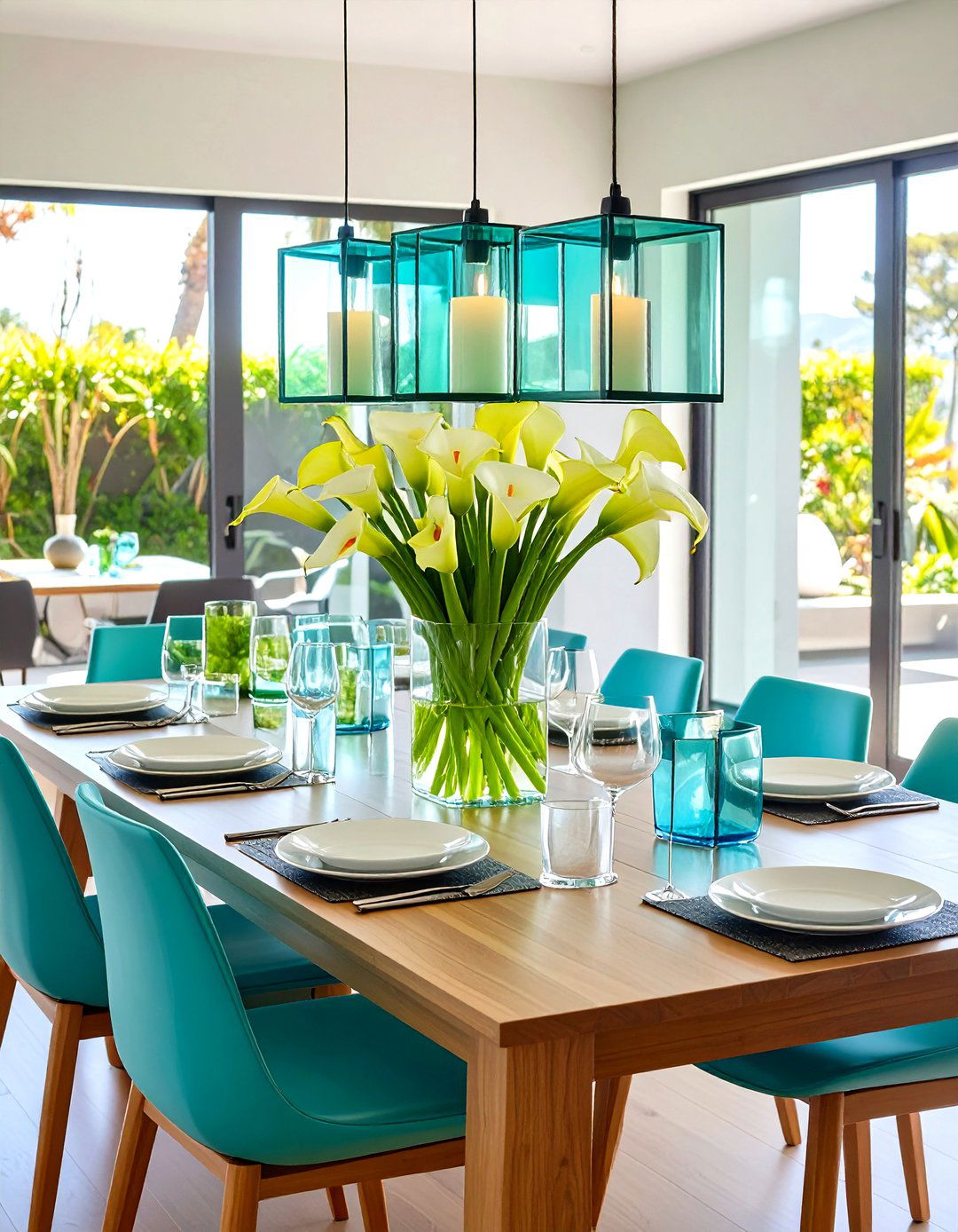 Minimalist Glass Cube Lantern Design - 24 Lantern Centerpiece Ideas
