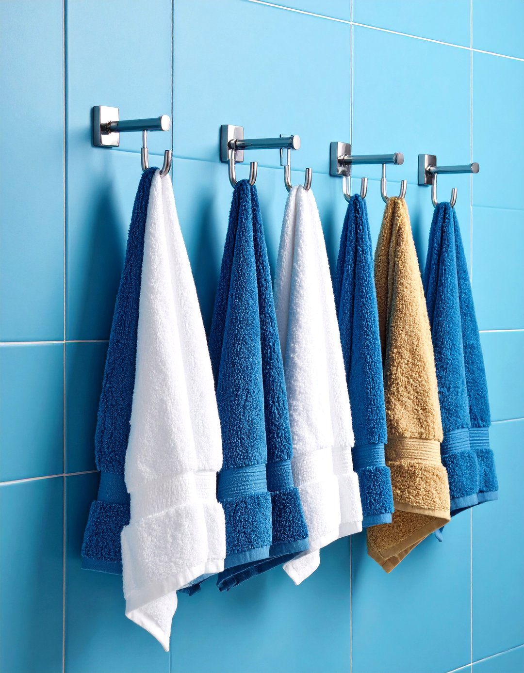 Minimalist Hook Arrays - 24 Towel Storage Ideas