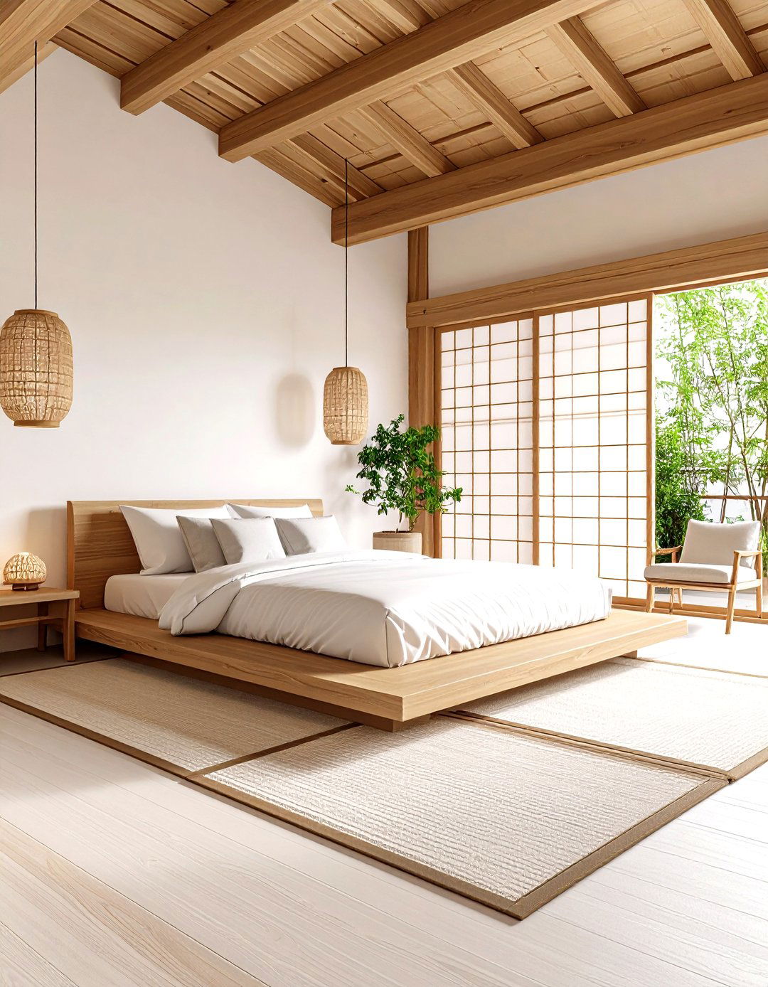 Minimalist Japanese Inspired - 24 Low Sloped Ceiling Bedroom Ideas