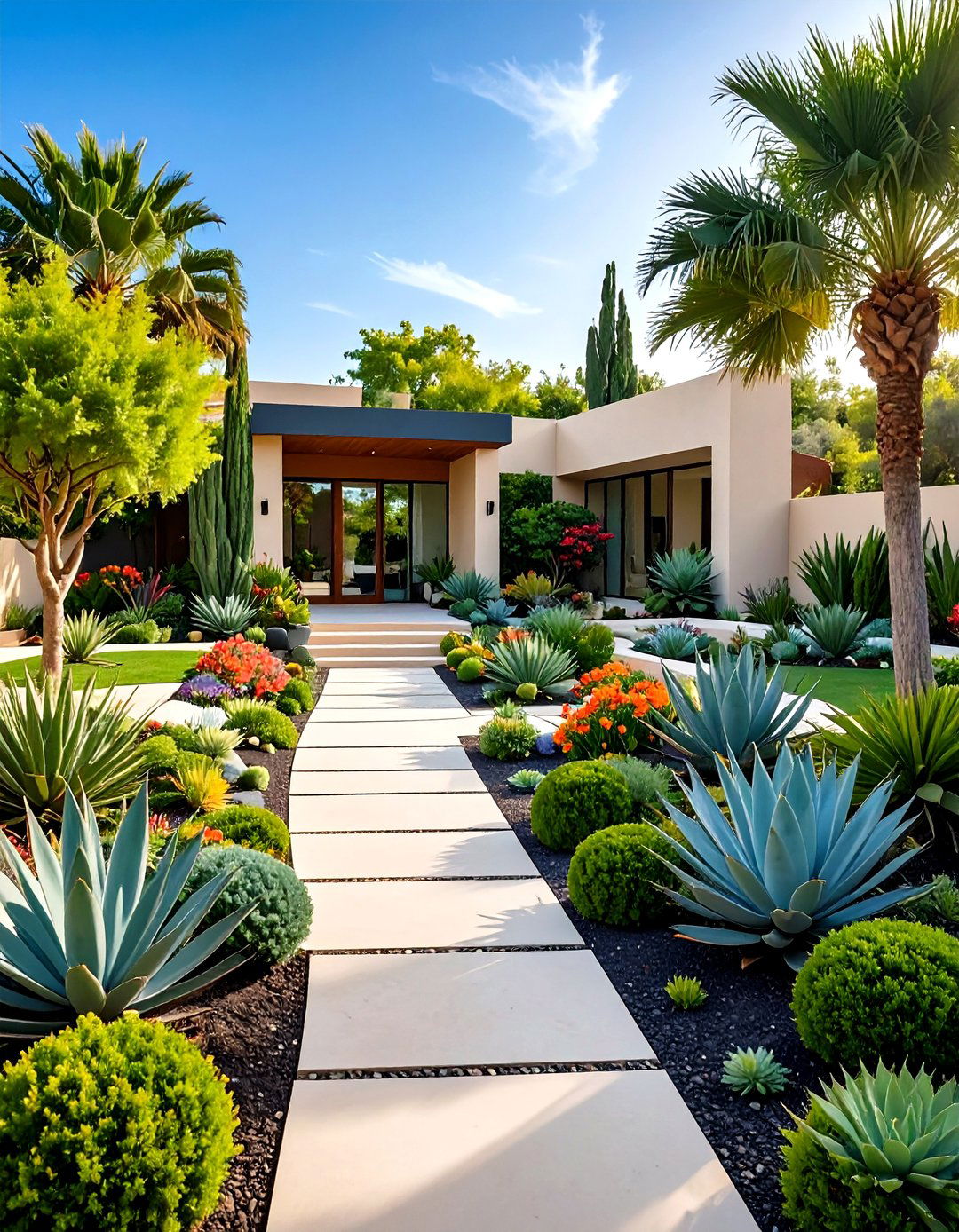 Minimalist Modern Design - 24 Xeriscape Ideas