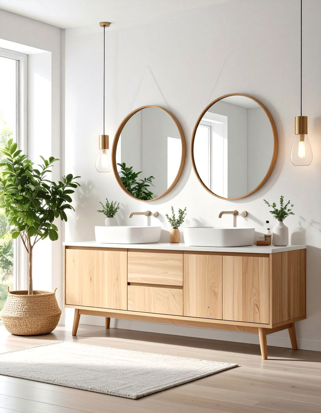Minimalist Scandinavian Aesthetics - 24 Half Bathroom Ideas