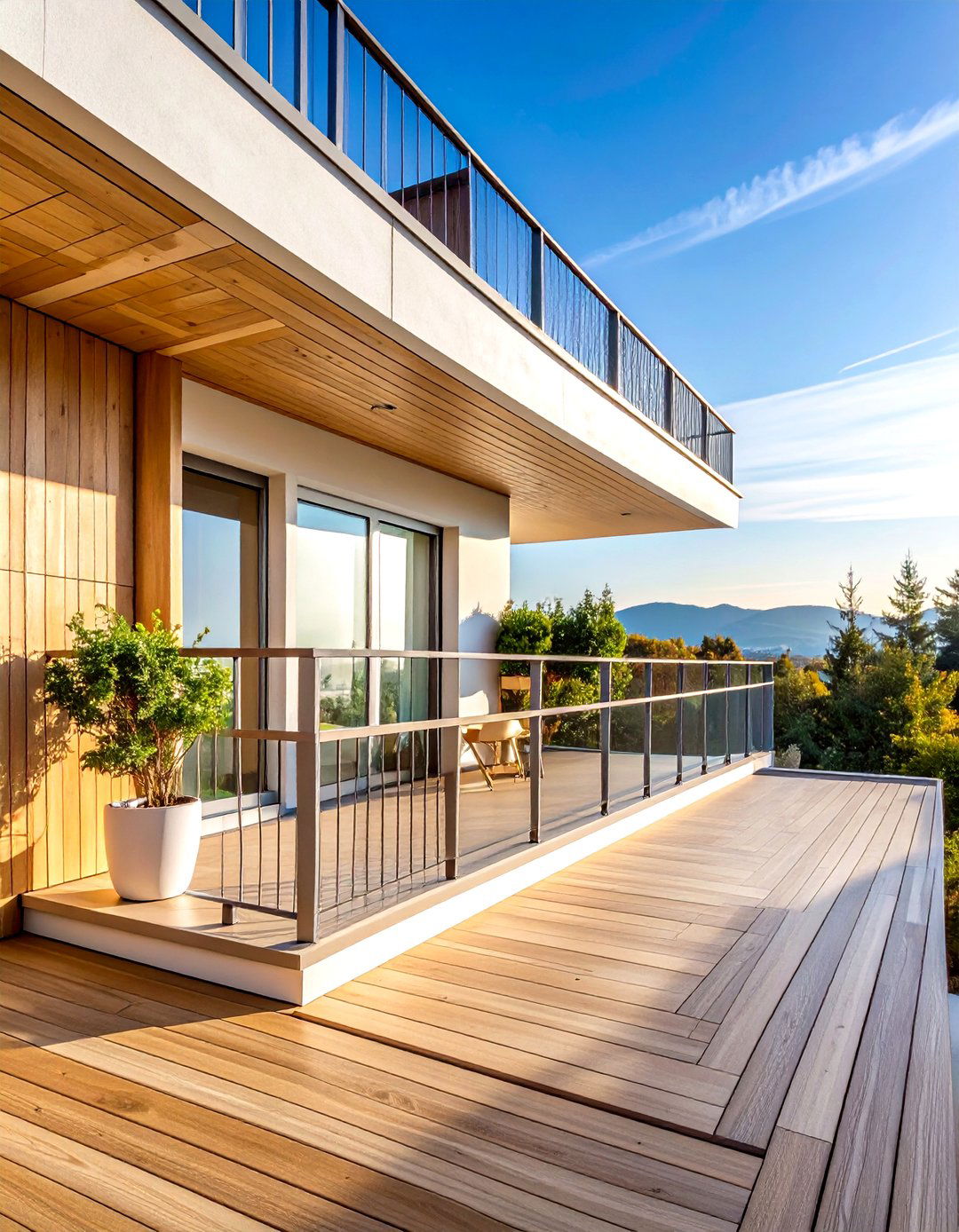 Minimalist Scandinavian French Balcony - 24 French Balcony Ideas