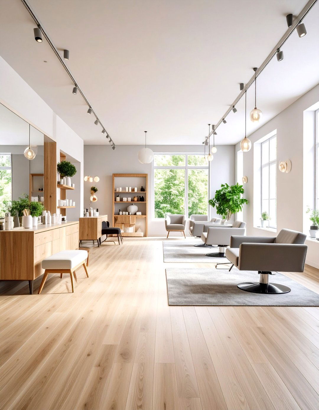 Minimalist Scandinavian Salon Design - 24 Salon Interior Design Ideas