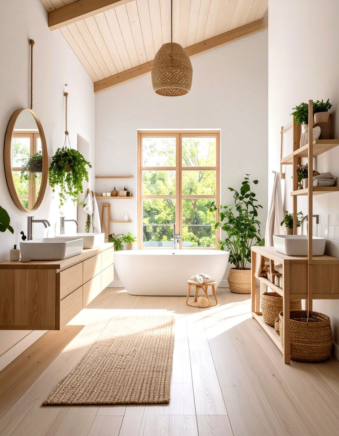 Minimalist Scandinavian Teen Bathroom - 24 Teen Bathroom Ideas