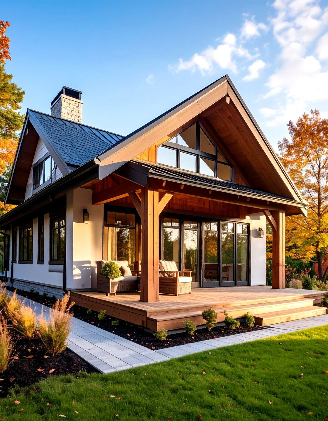 Minimalist Shed Roof Shelter - 24 Shed Roof Porch Design Ideas